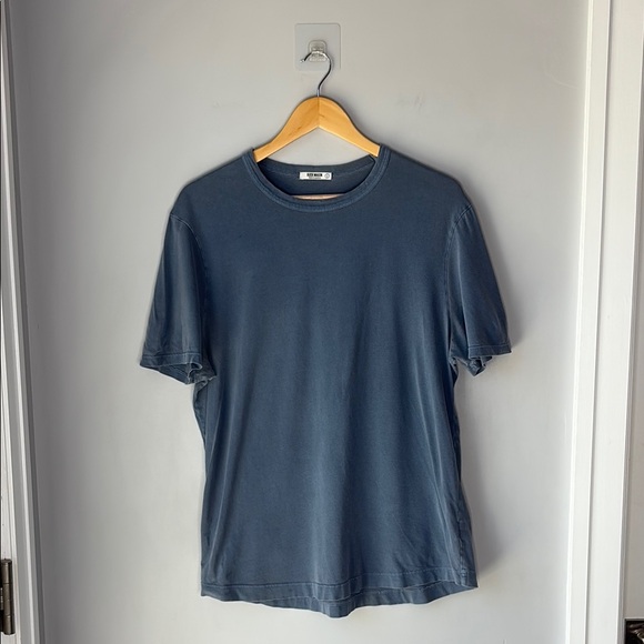 Buck Mason Other - Buck Mason Mens Slub T-Shirt Blue